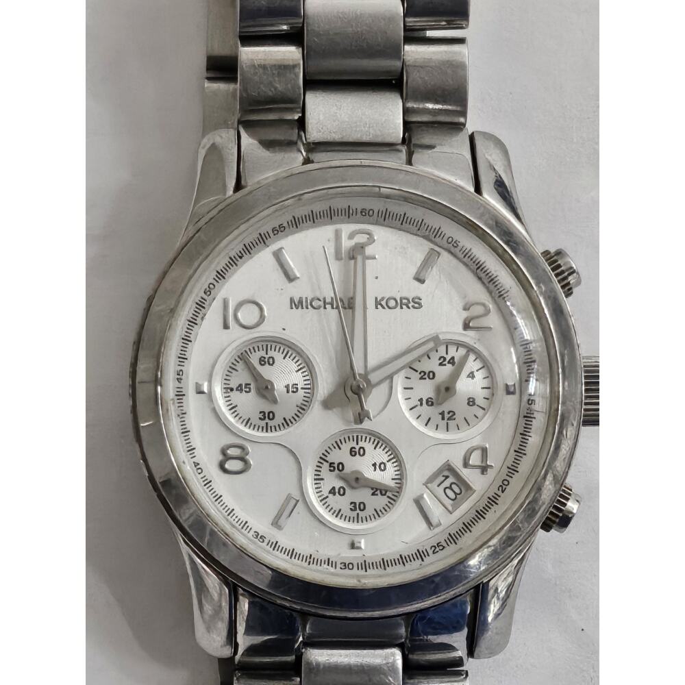 Vintage Michael Kors Mens Multifunctuon Quartz Watch MK-5076 CE New Battery - Picture 2 of 12